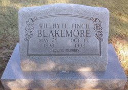 Willhyte <I>Finch</I> Blakemore 