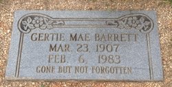 Gertie Mae <I>Coffey</I> Barrett 