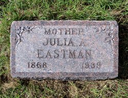 Julia Ann <I>Waddle</I> Eastman 