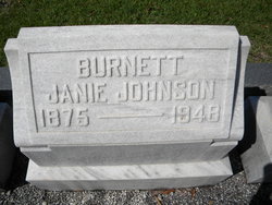 Janie <I>Johnson</I> Burnett 