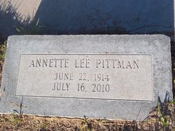 Annette Lee Pittman 