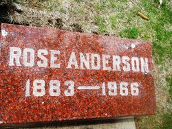 Rose <I>Underwood</I> Anderson 