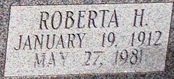 Roberta Lee <I>Hudson</I> Black 