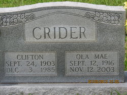 Clifton Crider 