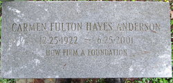Carmen Fulton <I>Hayes</I> Anderson 