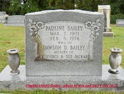 Pauline <I>Hale</I> Bailey 
