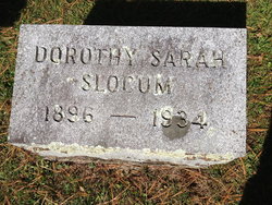 Dorothy Sarah Slocum 
