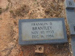 Franklin D Brantley 