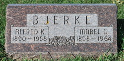 Mabel Gertine <I>Anderson</I> Bjerke 