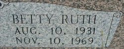 Betty Ruth <I>Grubbs</I> Alexander 