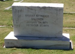 Harriet Worcester <I>Kittredge</I> Baldwin 