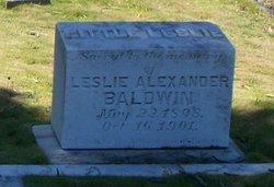Leslie Alexander Baldwin 