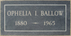 Ophelia <I>Reeves</I> Ballow 