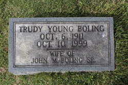 Trudy <I>Young</I> Boling 