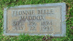 Flonnie Belle <I>Castleberry</I> Maddox 