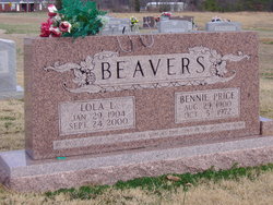 Bennie Price Beavers 