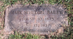 Mary <I>Schlegel</I> Bailey 
