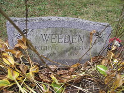 Dorothy E. <I>Ketchum</I> Weeden 