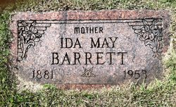 Ida May <I>Waller</I> Barrett 