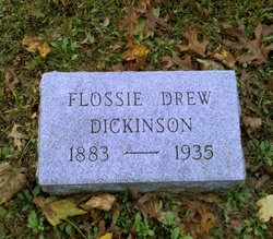 Flossie N <I>Drew</I> Dickinson 