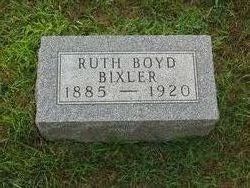 Ruth <I>Boyd</I> Bixler 