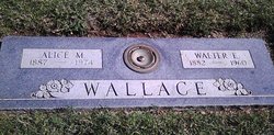 Alice May <I>Sherrod</I> Wallace 