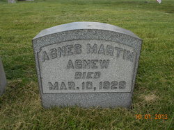 Agnes <I>Martin</I> Agnew 