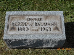 Bessie H. <I>Black</I> Baumann 