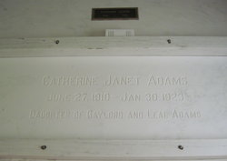 Catherine Janet Adams 