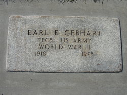Earl Edwin “Eddie” Gebhart 