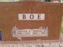 Louise Johanne <I>Buck</I> Boe 
