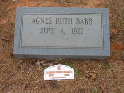 Agnes Ruth Babb 