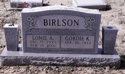 Lonie A. Birlson 