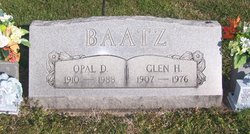 Opal Dorothy <I>Lee</I> Baatz 