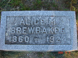 Alice M <I>McKinstry</I> Brewbaker 