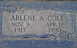 Arlene Adaline <I>Conner</I> Cole 