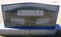 Paul Webster Blaylock 