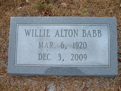 Willie Alton Babb 