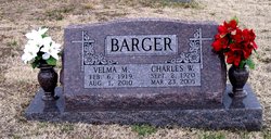 Velma Minnie <I>Van Horn</I> Barger 