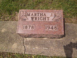 Martha Jane <I>Starr</I> Wright 