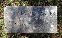 Eugene Edward “Alex” Alexander 