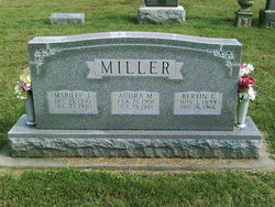 Mable Audra <I>Yager</I> Miller 