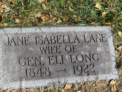 Jane Isabella <I>Lane</I> Long 