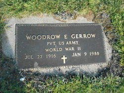 Woodrow E Gerrow 