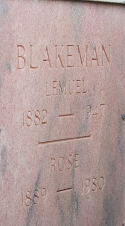 Rose D <I>Corkey</I> Blakeman 