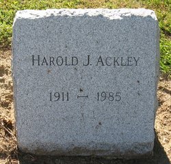 Harold J. Ackley 