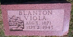 Viola Amanda “Manda” <I>Beler</I> Blanton 