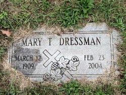 Mary Teresa <I>Andrews</I> Dressman 