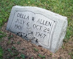 Della W <I>Webb</I> Allen 