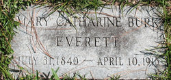 Mary Catharine <I>Burk</I> Everett 